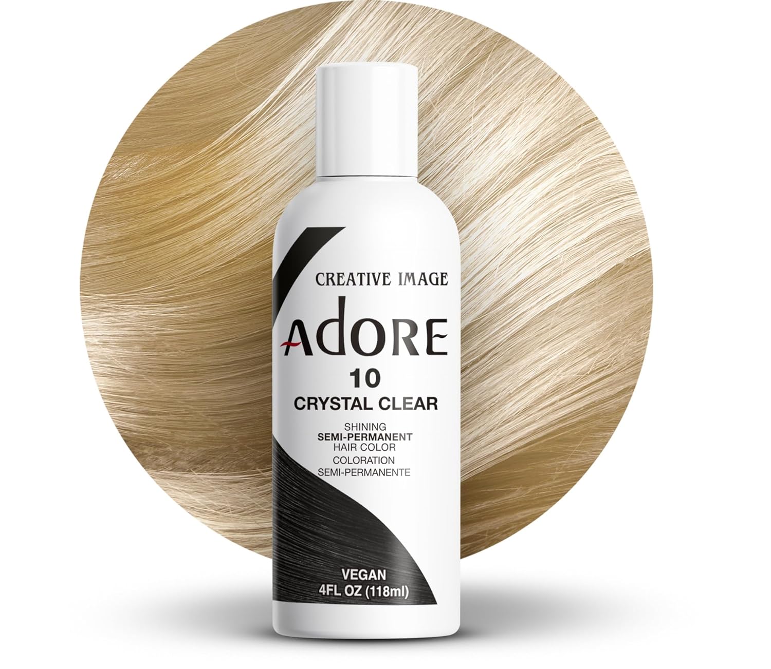 Adore Semi-Permanent Hair Color – 4 oz | Ammonia-Free, Vibrant Long-Lasting Shades (All Colors)