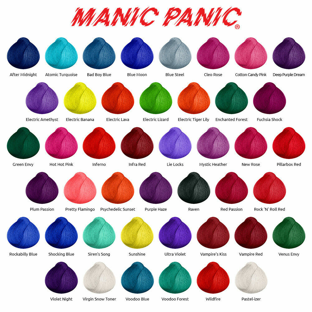 MANIC PANIC Hair Color – Choose Your Shade 🌈