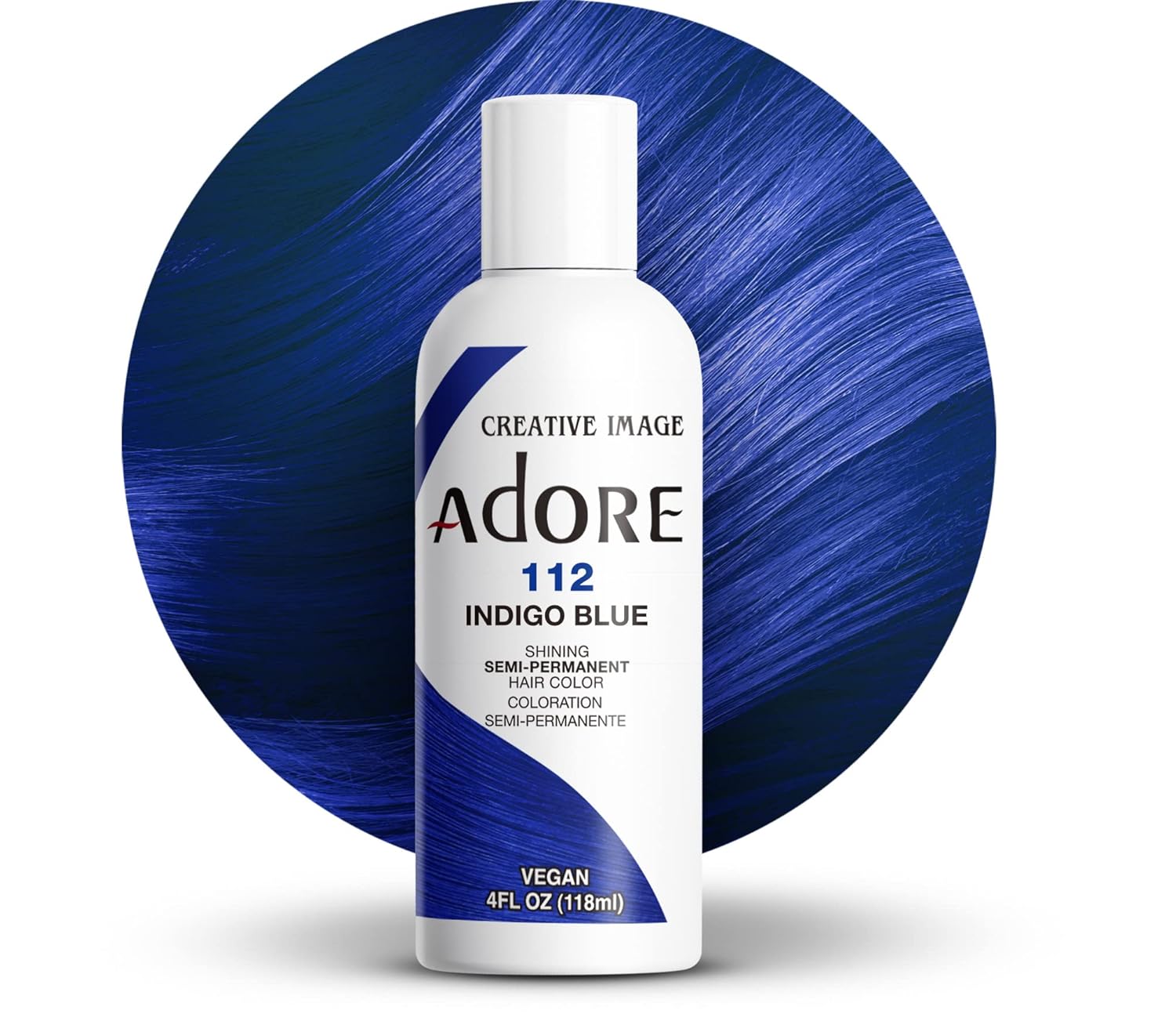 Adore Semi-Permanent Hair Color – 4 oz | Ammonia-Free, Vibrant Long-Lasting Shades (All Colors)
