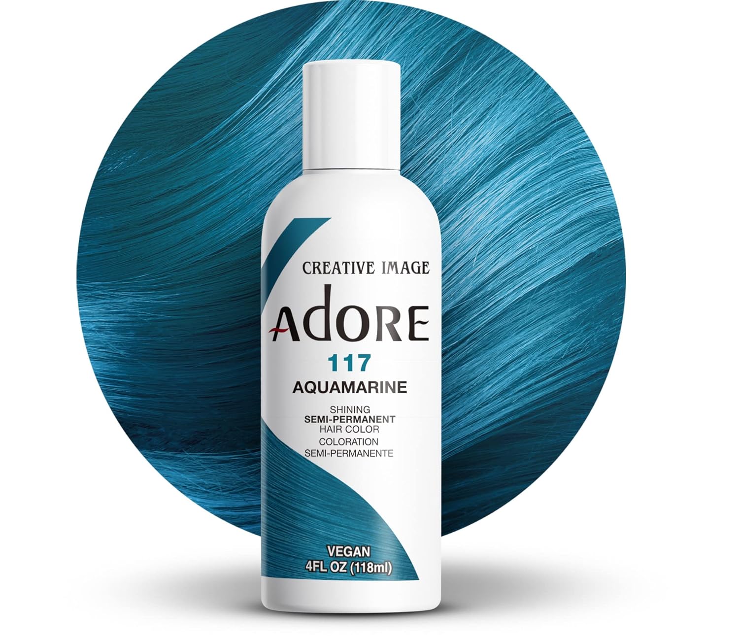 Adore Semi-Permanent Hair Color – 4 oz | Ammonia-Free, Vibrant Long-Lasting Shades (All Colors)