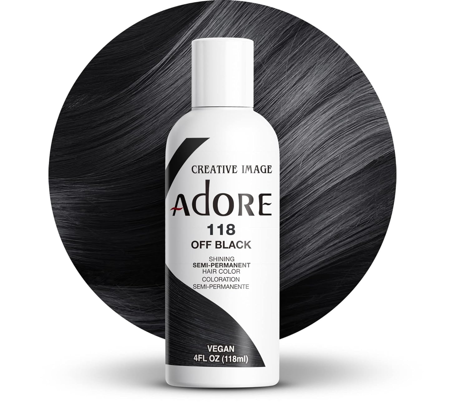 Adore Semi-Permanent Hair Color – 4 oz | Ammonia-Free, Vibrant Long-Lasting Shades (All Colors)