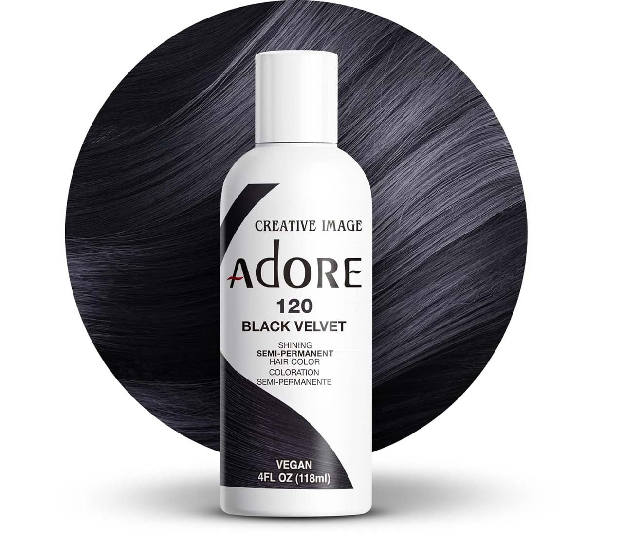 Adore Semi-Permanent Hair Color – 4 oz | Ammonia-Free, Vibrant Long-Lasting Shades (All Colors)
