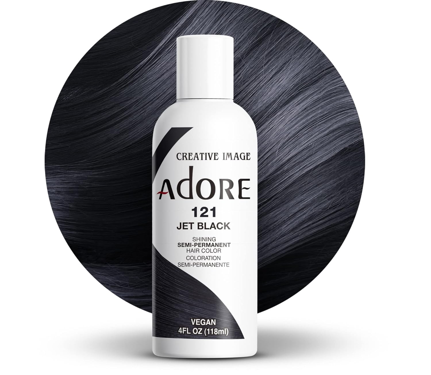 Adore Semi-Permanent Hair Color – 4 oz | Ammonia-Free, Vibrant Long-Lasting Shades (All Colors)