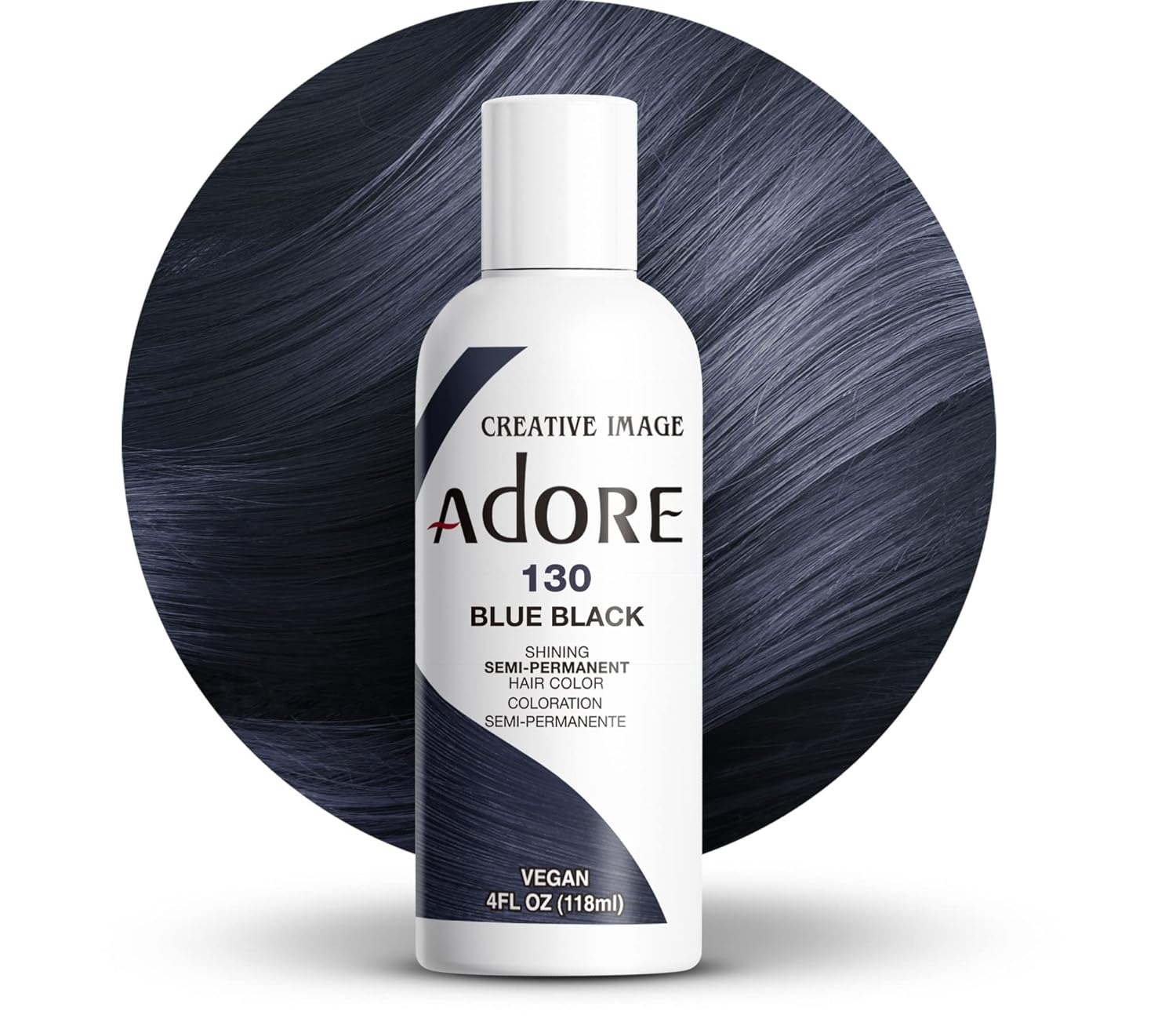 Adore Semi-Permanent Hair Color – 4 oz | Ammonia-Free, Vibrant Long-Lasting Shades (All Colors)