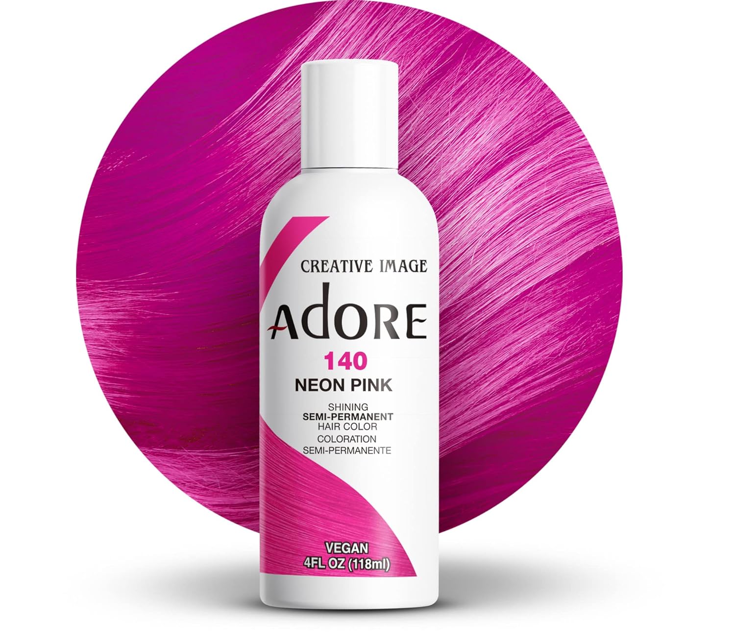 Adore Semi-Permanent Hair Color – 4 oz | Ammonia-Free, Vibrant Long-Lasting Shades (All Colors)