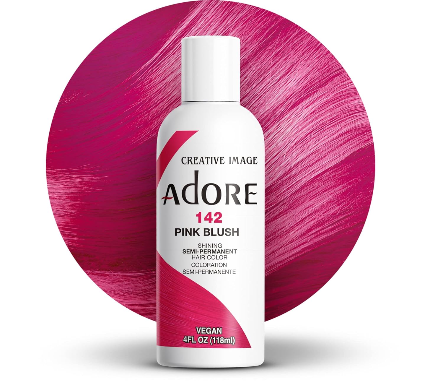 Adore Semi-Permanent Hair Color – 4 oz | Ammonia-Free, Vibrant Long-Lasting Shades (All Colors)
