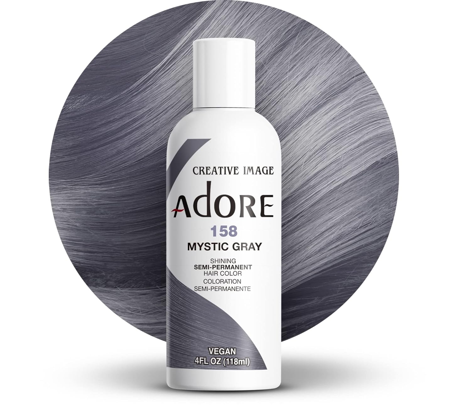 Adore Semi-Permanent Hair Color – 4 oz | Ammonia-Free, Vibrant Long-Lasting Shades (All Colors)