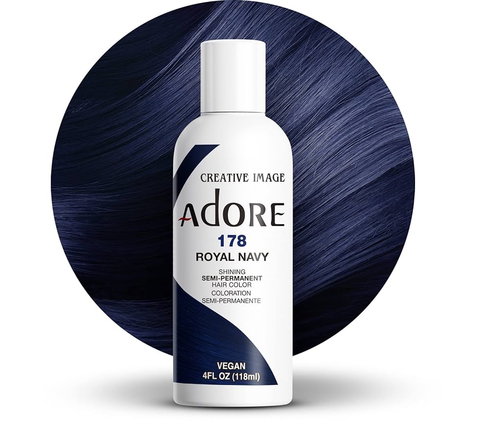 Adore Semi-Permanent Hair Color – 4 oz | Ammonia-Free, Vibrant Long-Lasting Shades (All Colors)