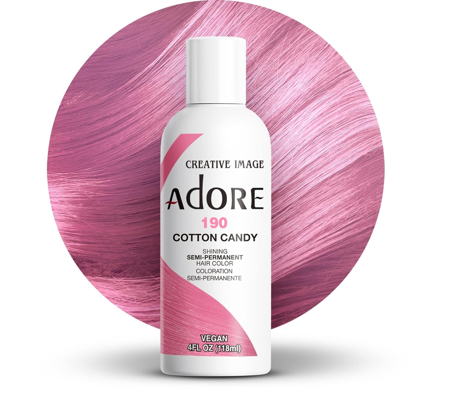 Adore Semi-Permanent Hair Color – 4 oz | Ammonia-Free, Vibrant Long-Lasting Shades (All Colors)