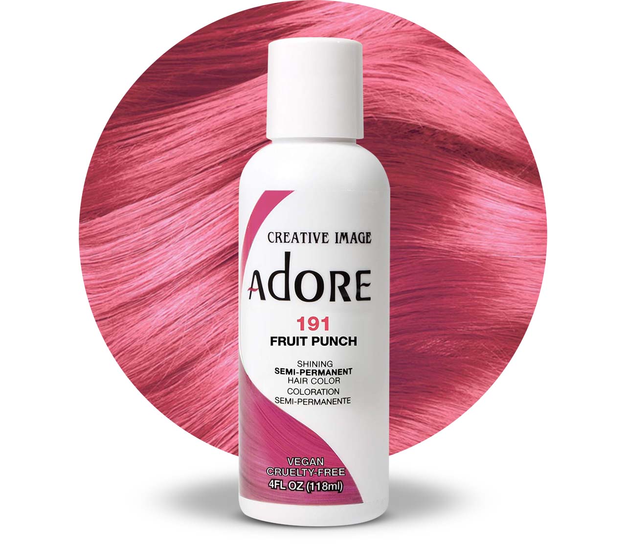 Adore Semi-Permanent Hair Color – 4 oz | Ammonia-Free, Vibrant Long-Lasting Shades (All Colors)