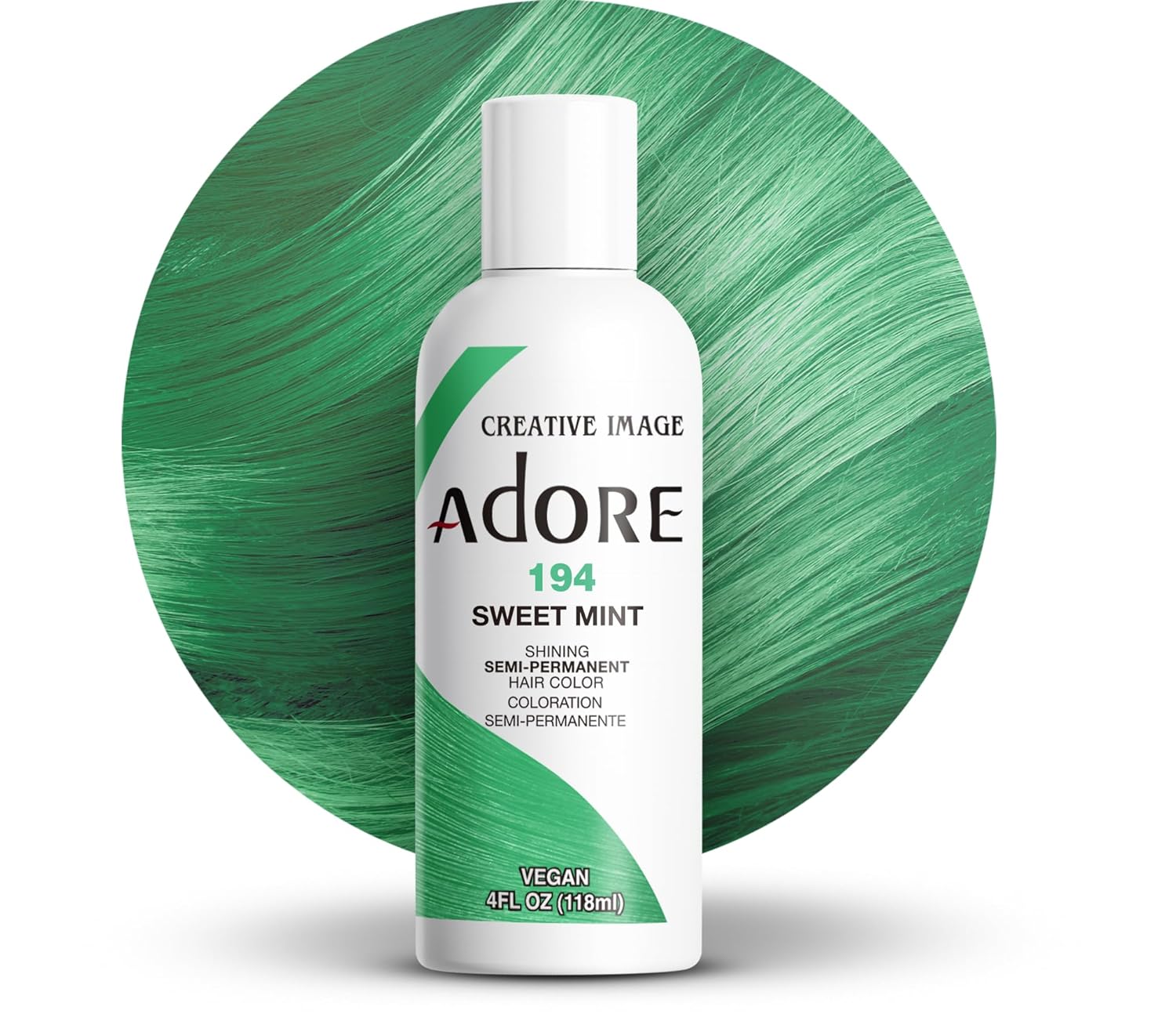 Adore Semi-Permanent Hair Color – 4 oz | Ammonia-Free, Vibrant Long-Lasting Shades (All Colors)