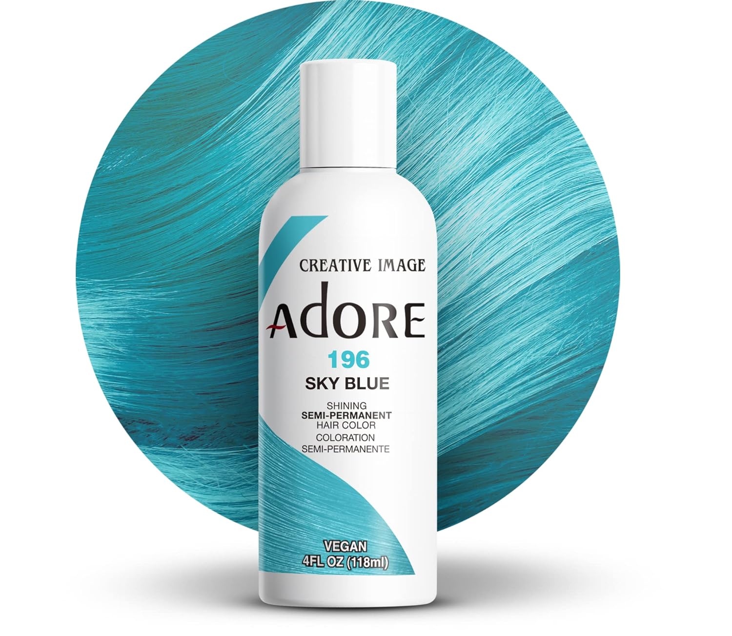 Adore Semi-Permanent Hair Color – 4 oz | Ammonia-Free, Vibrant Long-Lasting Shades (All Colors)