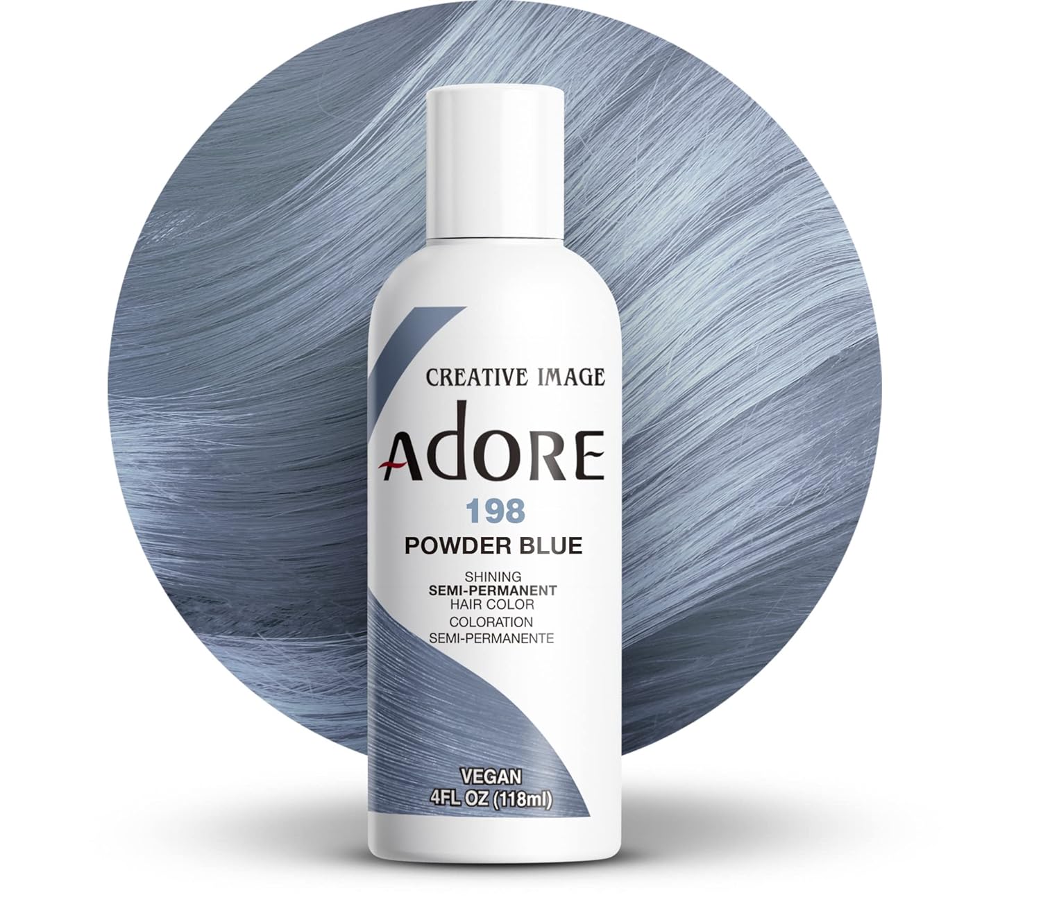 Adore Semi-Permanent Hair Color – 4 oz | Ammonia-Free, Vibrant Long-Lasting Shades (All Colors)
