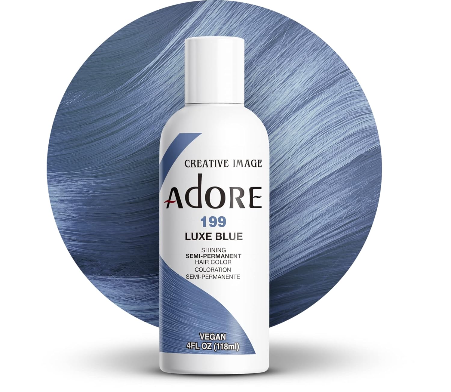 Adore Semi-Permanent Hair Color – 4 oz | Ammonia-Free, Vibrant Long-Lasting Shades (All Colors)