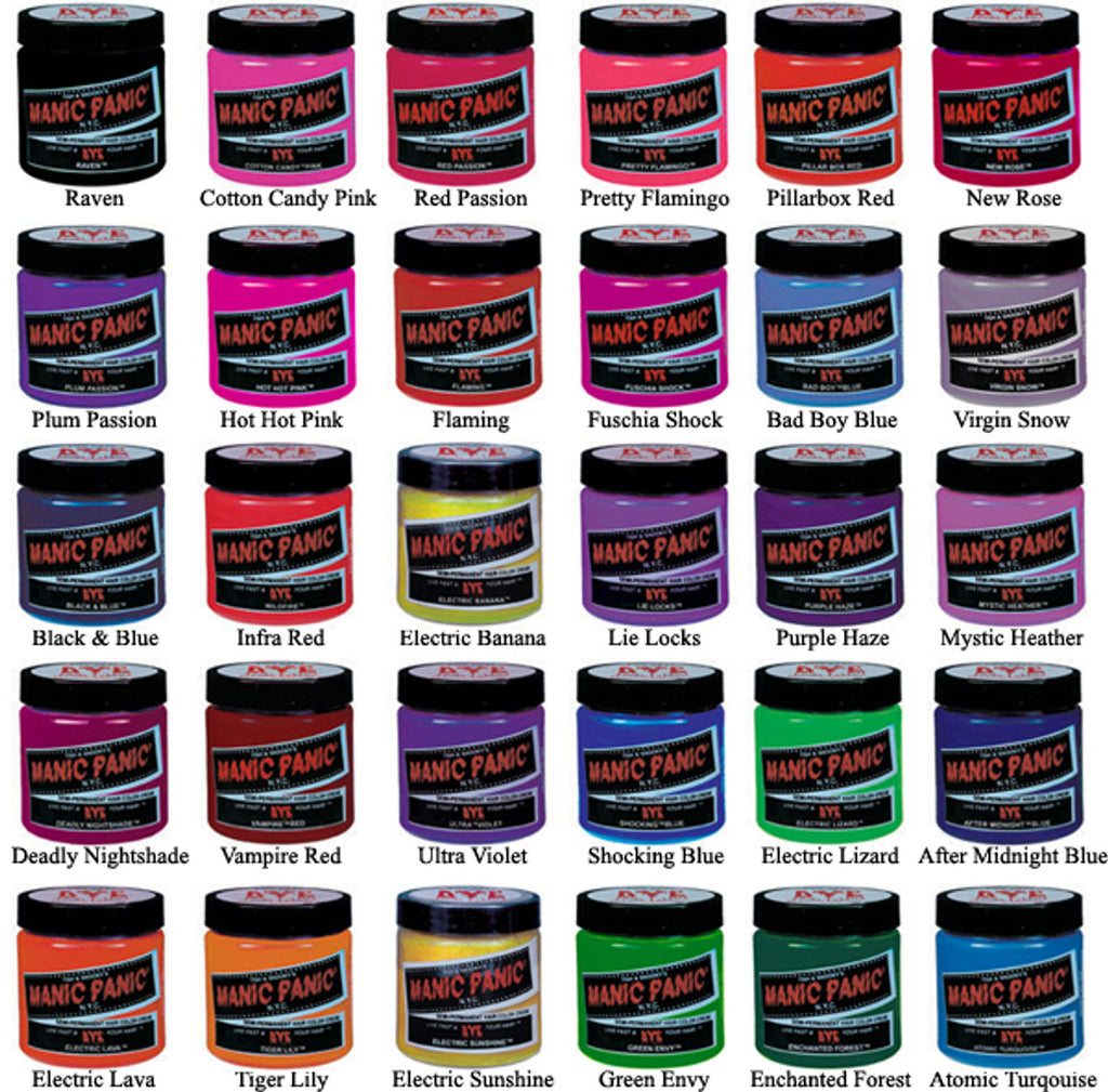 MANIC PANIC Hair Color – Choose Your Shade 🌈
