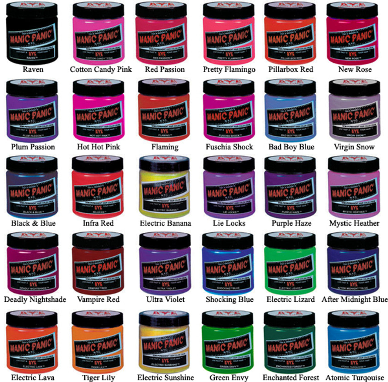 MANIC PANIC Hair Color – Choose Your Shade 🌈
