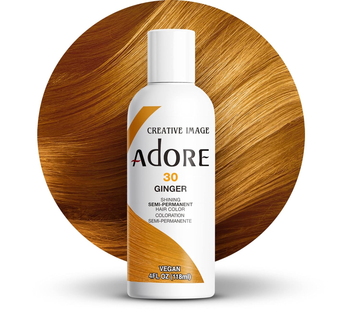 Adore Semi-Permanent Hair Color – 4 oz | Ammonia-Free, Vibrant Long-Lasting Shades (All Colors)