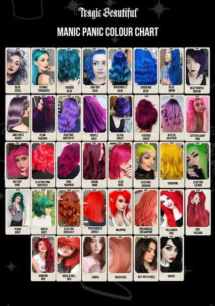 MANIC PANIC Hair Color – Choose Your Shade 🌈