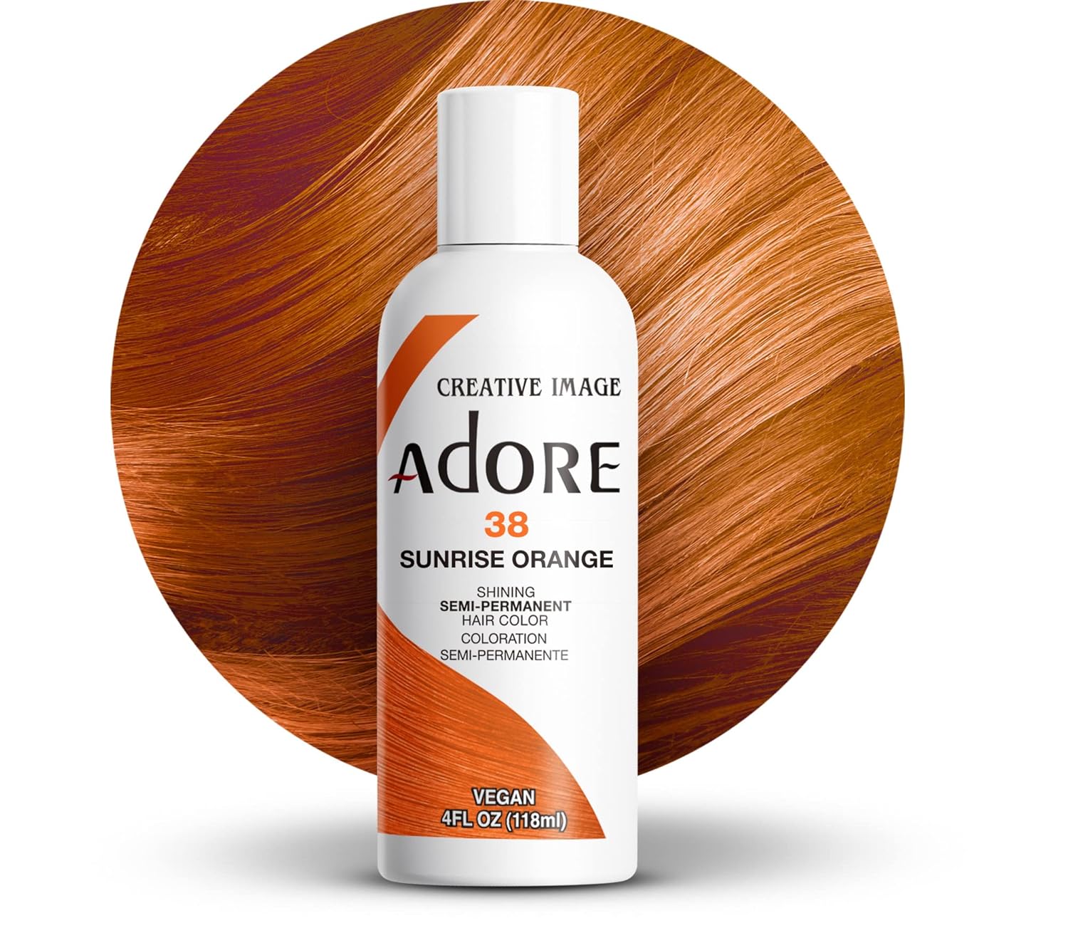 Adore Semi-Permanent Hair Color – 4 oz | Ammonia-Free, Vibrant Long-Lasting Shades (All Colors)