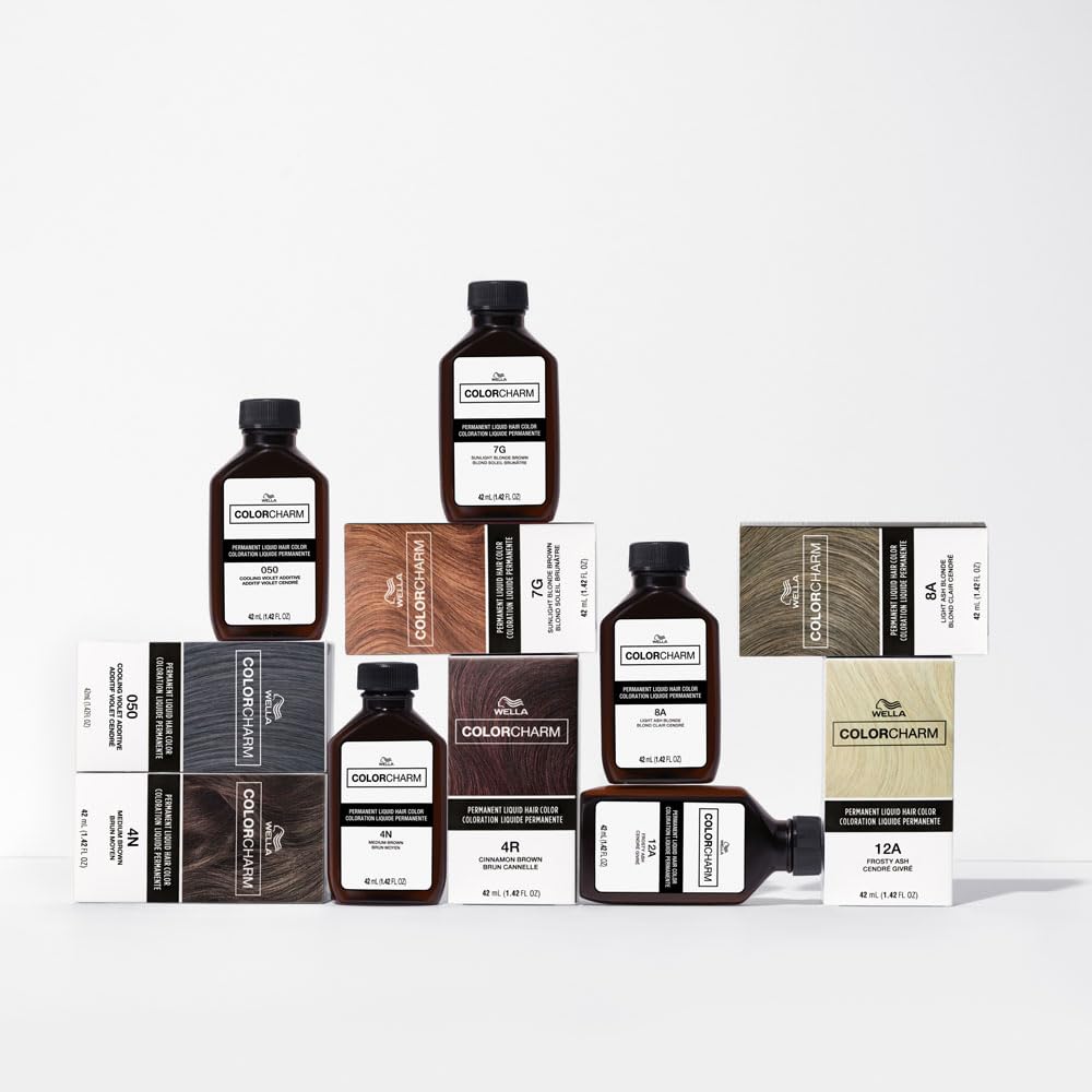 Wella ColorCharm Permanent Liquid Hair Color – 1.42 oz | Long-Lasting Professional Color (All Shades)