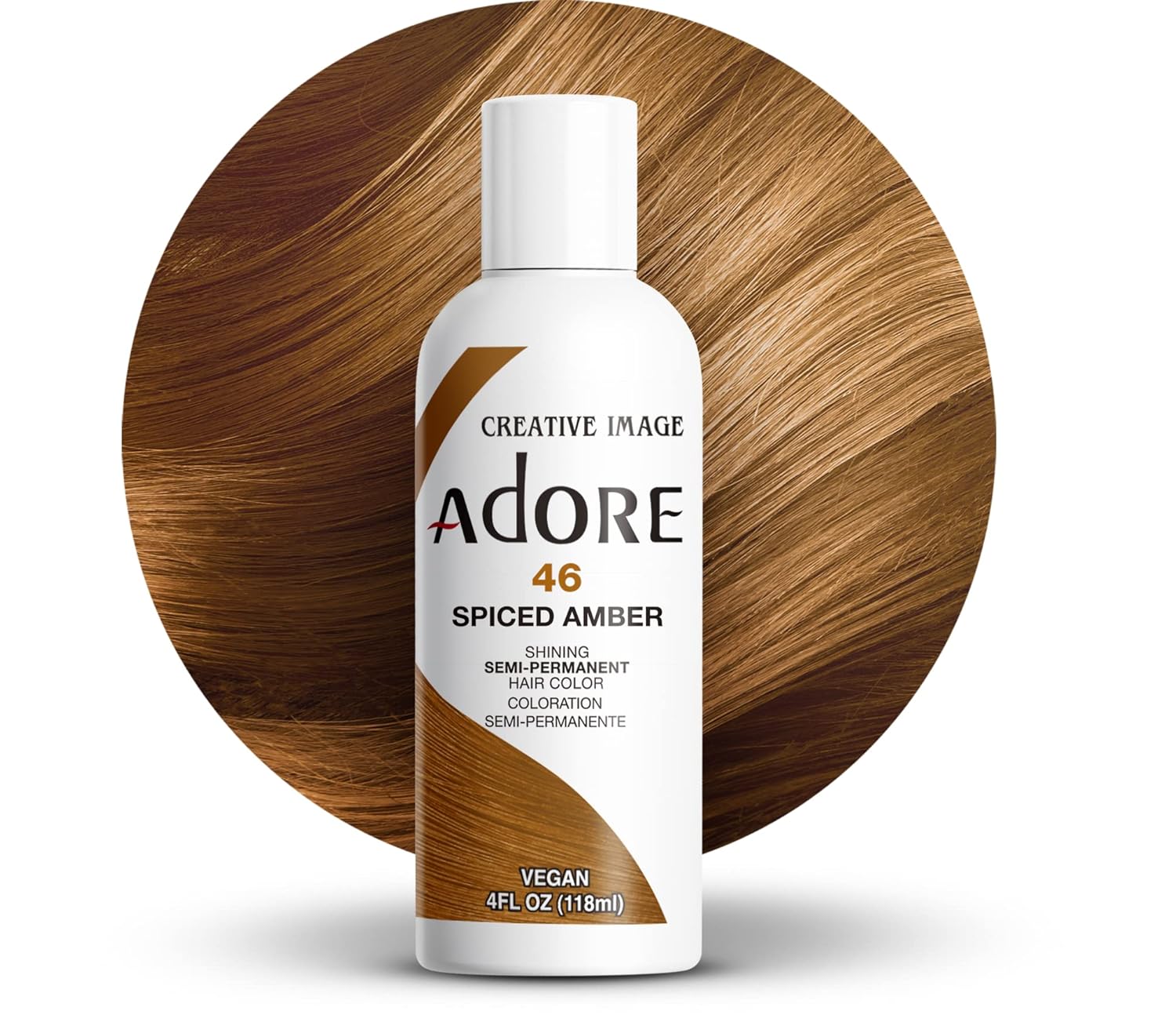 Adore Semi-Permanent Hair Color – 4 oz | Ammonia-Free, Vibrant Long-Lasting Shades (All Colors)