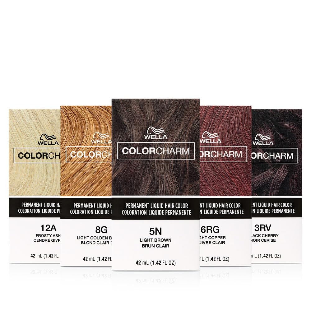 Wella ColorCharm Permanent Liquid Hair Color – 1.42 oz | Long-Lasting Professional Color (All Shades)