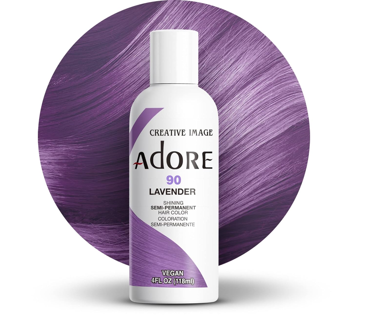 Adore Semi-Permanent Hair Color – 4 oz | Ammonia-Free, Vibrant Long-Lasting Shades (All Colors)