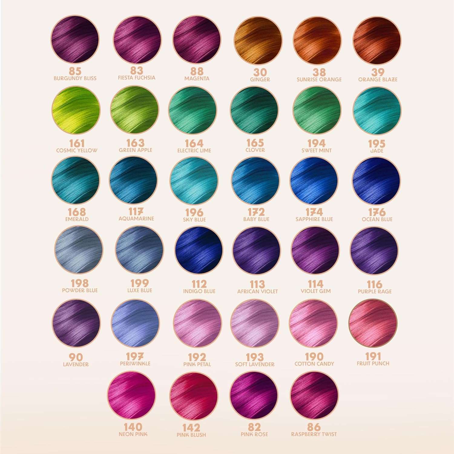 Adore Semi-Permanent Hair Color – 4 oz | Ammonia-Free, Vibrant Long-Lasting Shades (All Colors)