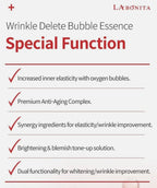 LABONITA Wrinkle Delete Bubble Essence Anti-Aging Skincare Function