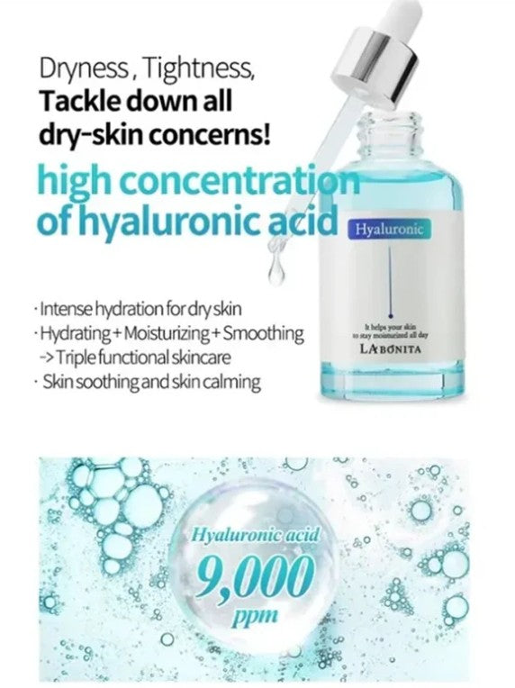 LABONITA Vital Hyaluronic Acid Serum moisturizing skincare routine