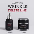 LABONITA Wrinkle Delete Line Korean Anti Aging Skincare Essence and Cream Set